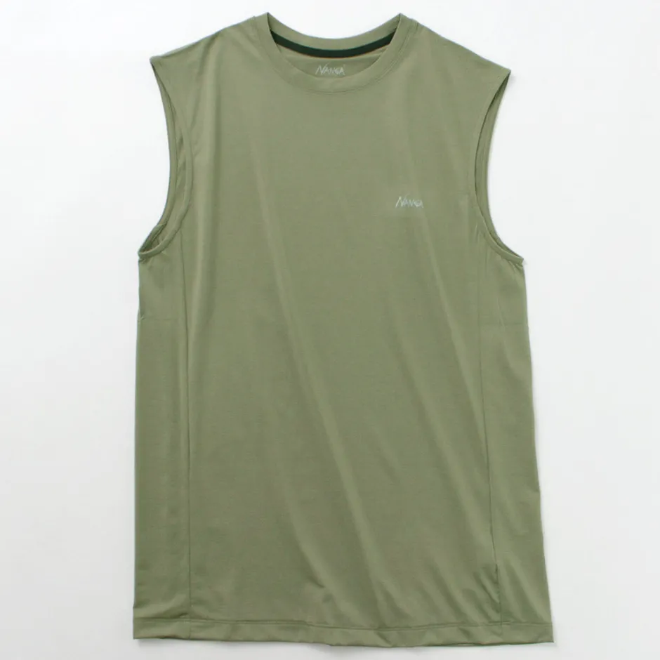 T-Shirts^NANGA / Dry base layer no sleeve tee