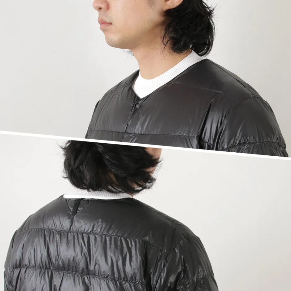 Down Wear^NANGA / Inner Down Cardigan Detachable Sleeve