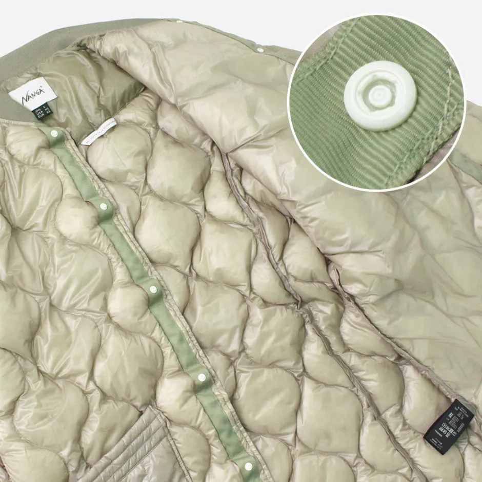 Coats^NANGA / Onion quilt down half coat