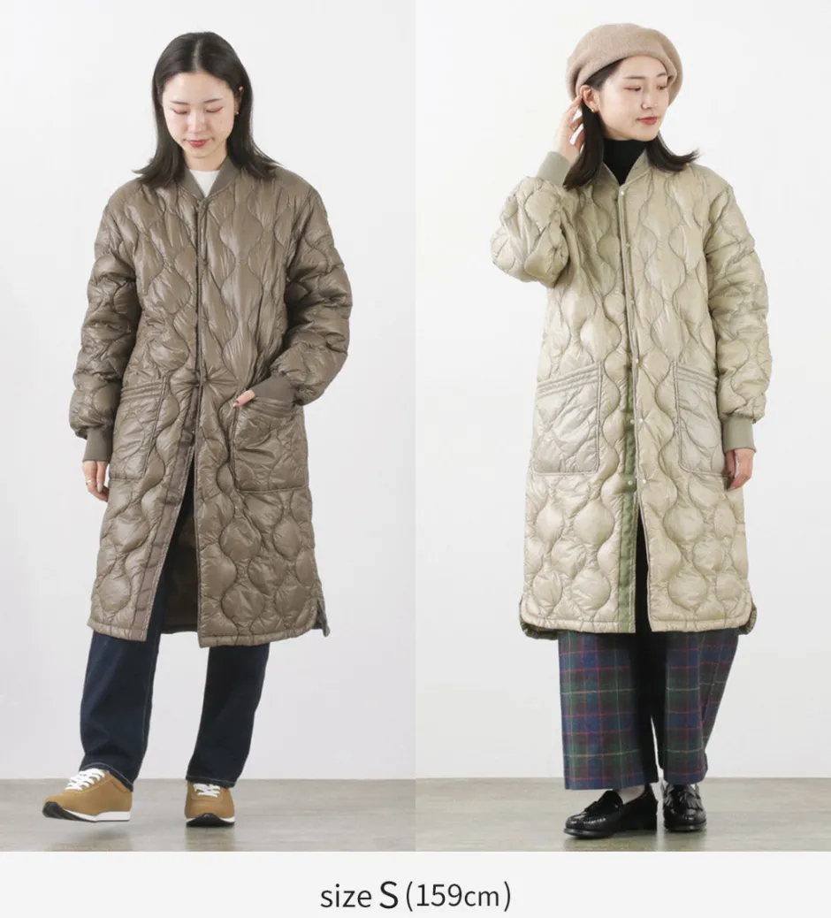 Coats^NANGA / Onion quilt down half coat