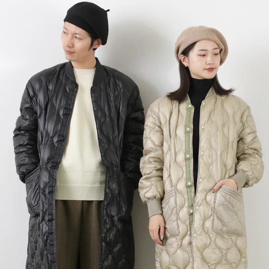 Coats^NANGA / Onion quilt down half coat