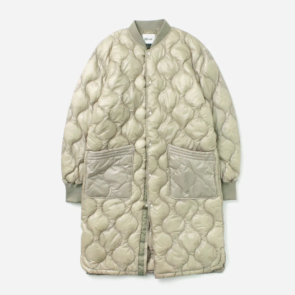 Coats^NANGA / Onion quilt down half coat