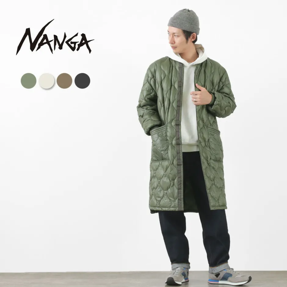 Coats^NANGA / Onion quilt down half coat