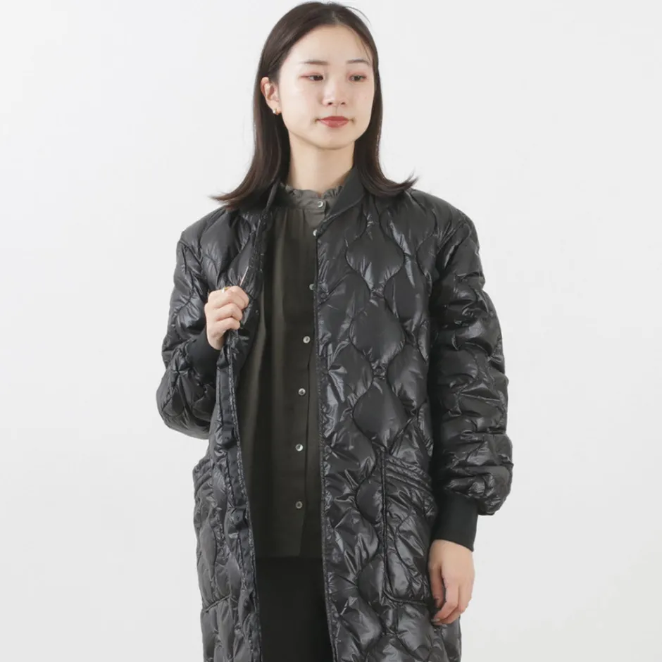 Coats^NANGA / Onion quilt down half coat