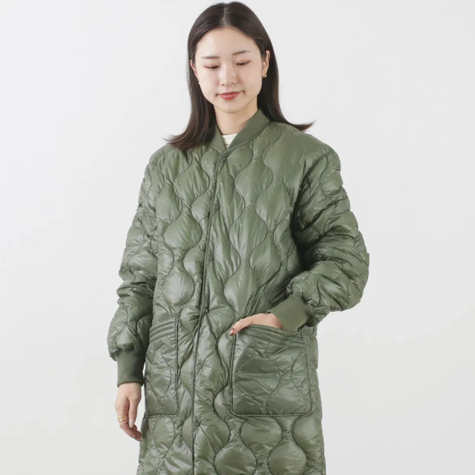 Coats^NANGA / Onion quilt down half coat