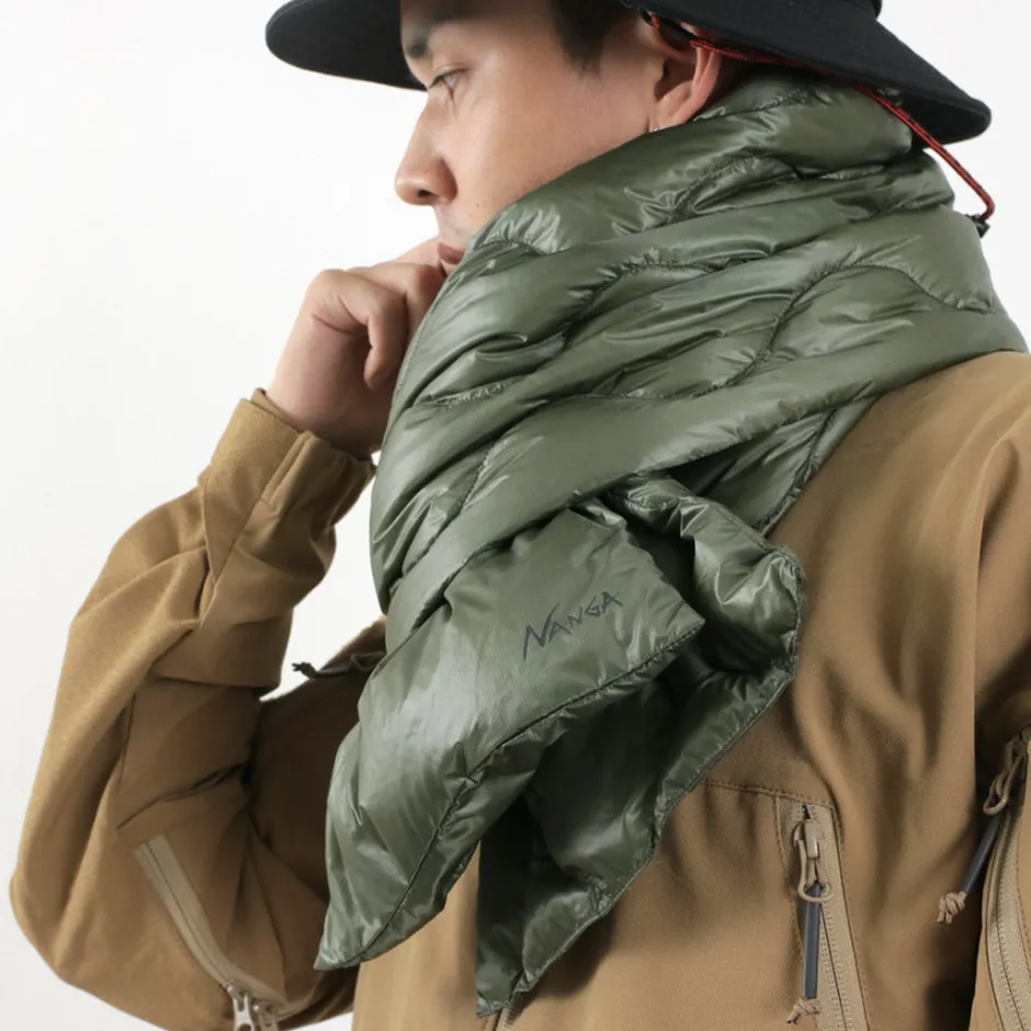 Scarfs^NANGA / Onion quilt down scarf
