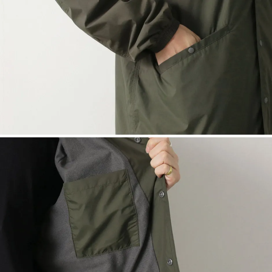 Jackets^NANGA / Ribbed Collar Coach Jacket