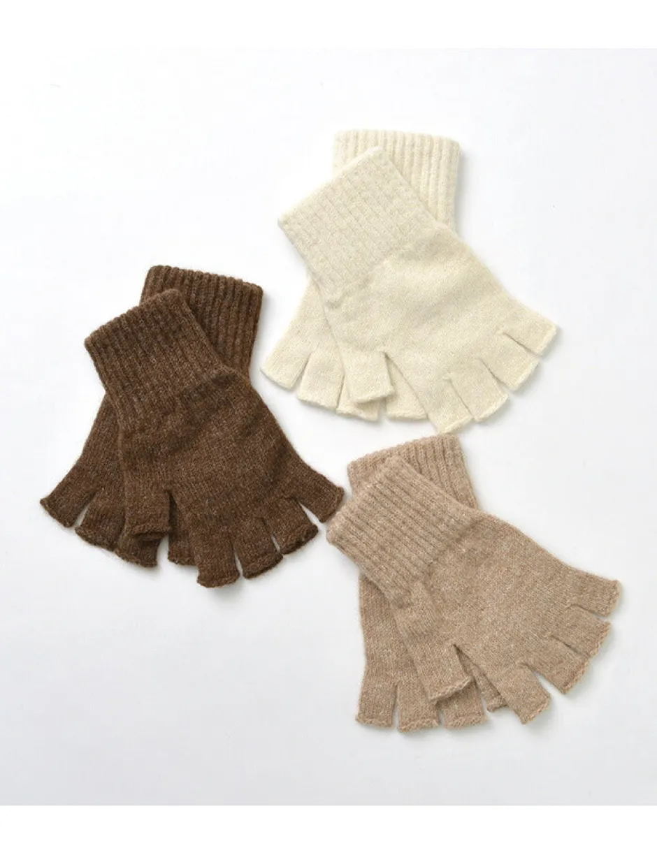 Gloves^NEAFP / Alpaca fingerless knitted glove