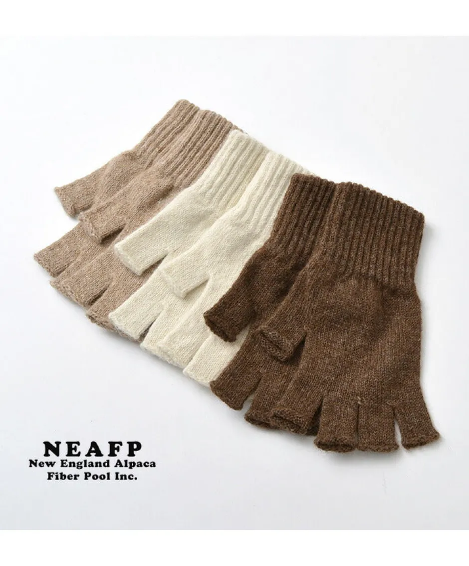 Gloves^NEAFP / Alpaca fingerless knitted glove