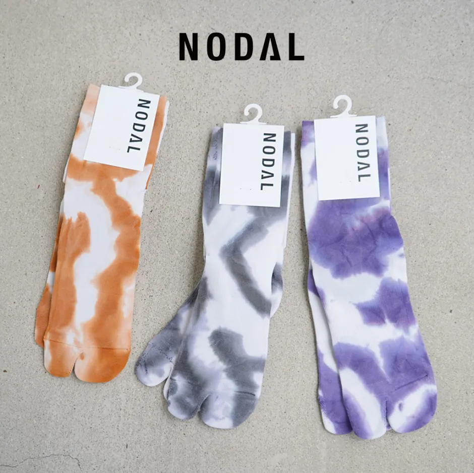 Socks^NODAL / High Gauge Tie Dye Nylon Socks