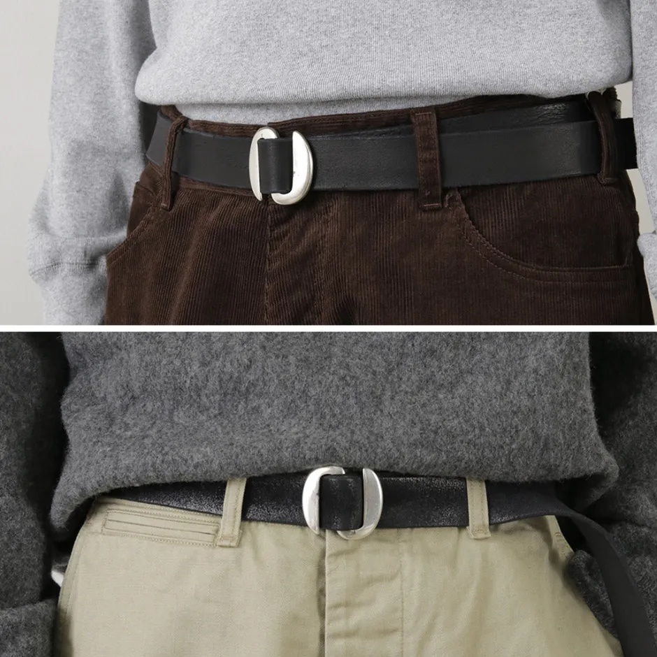 Belts^ORCIANI / Hunting Double Suede and Leather Belt S-Buckle