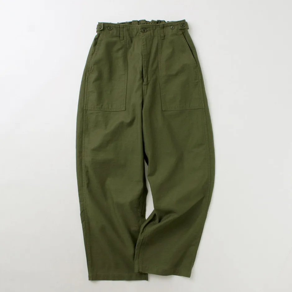 Work Pants & Chinos^ORDINARY FITS / James Fatigue Back Satin