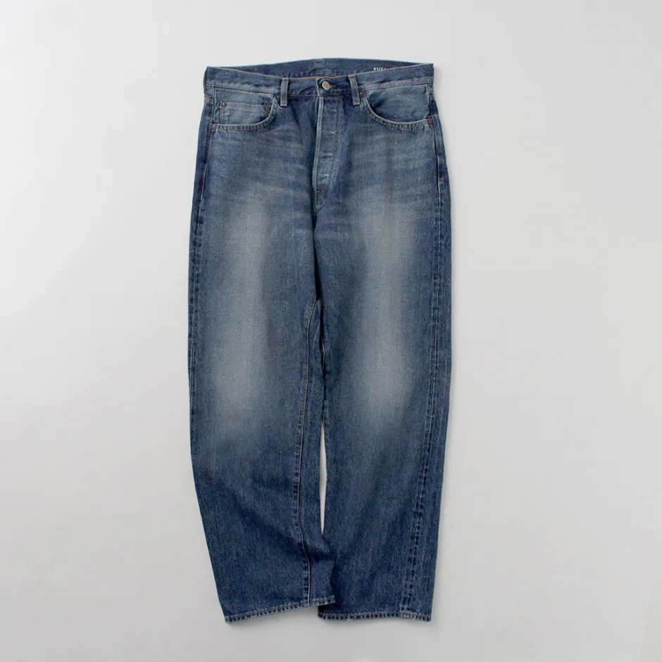 Jeans^ORDINARY FITS / Loose Denim Used indigo