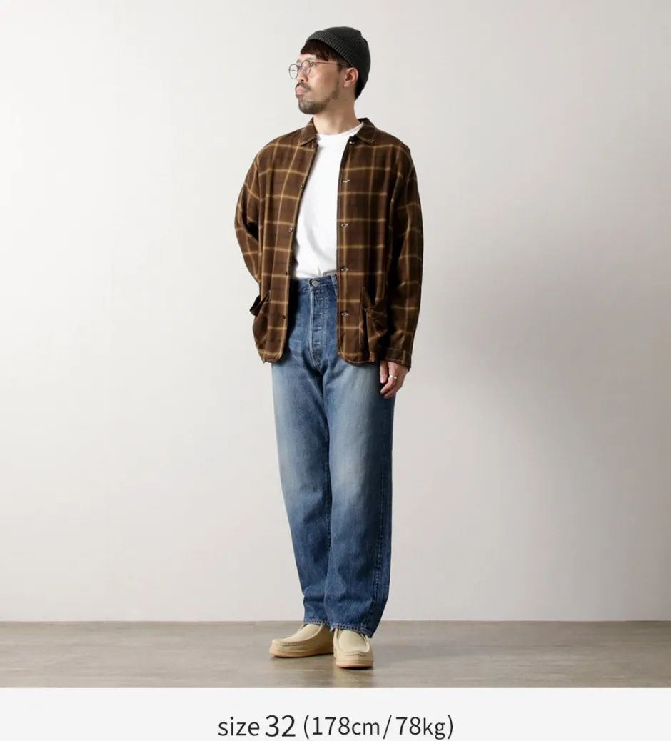 Jeans^ORDINARY FITS / Loose Denim Used indigo