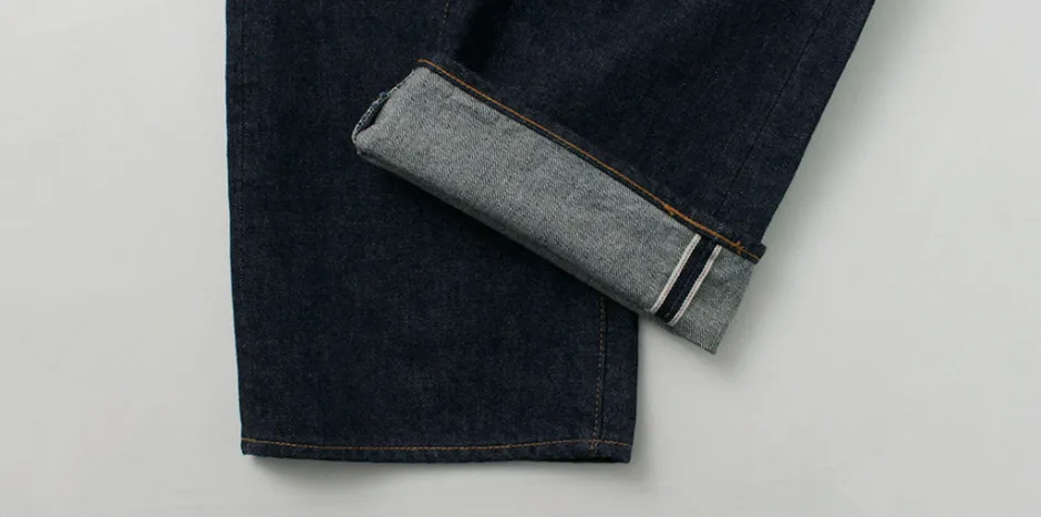 Jeans^ORDINARY FITS / Standard Denim One-Washed indigo