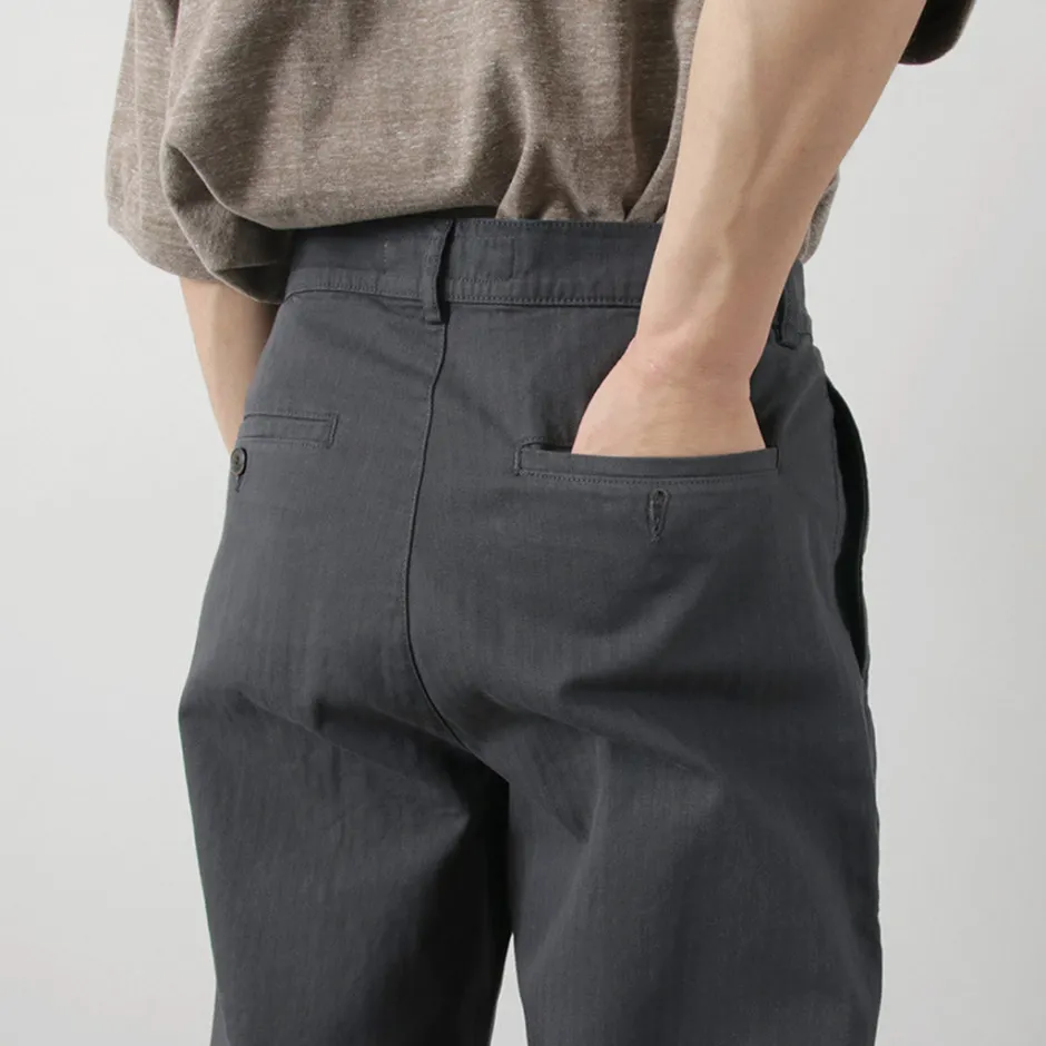 Work Pants & Chinos^PARAGES / Double Pleated Pants Cotton