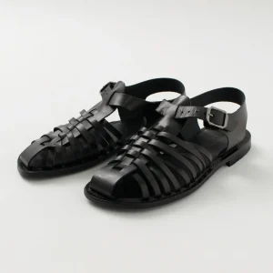 Sandals^PARE GABIA / ALBIZ Gurkha Sandals black