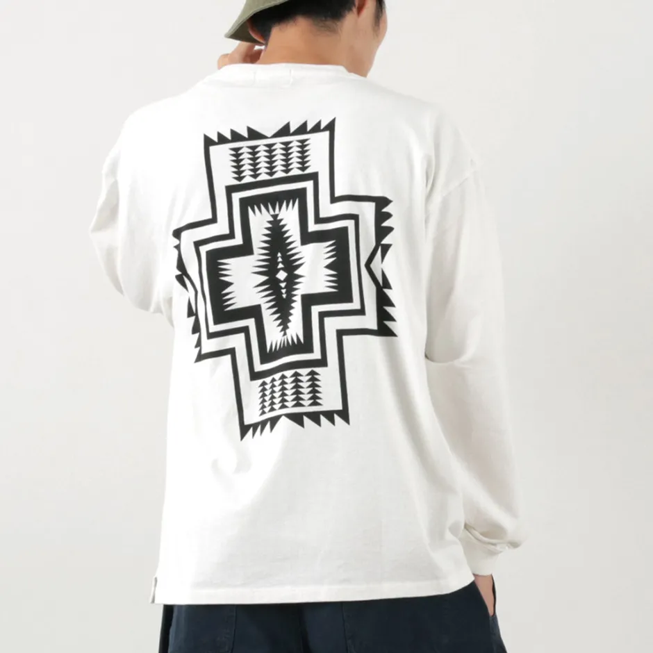 T-Shirts^PENDLETON / Back Print Long Sleeve T-Shirt