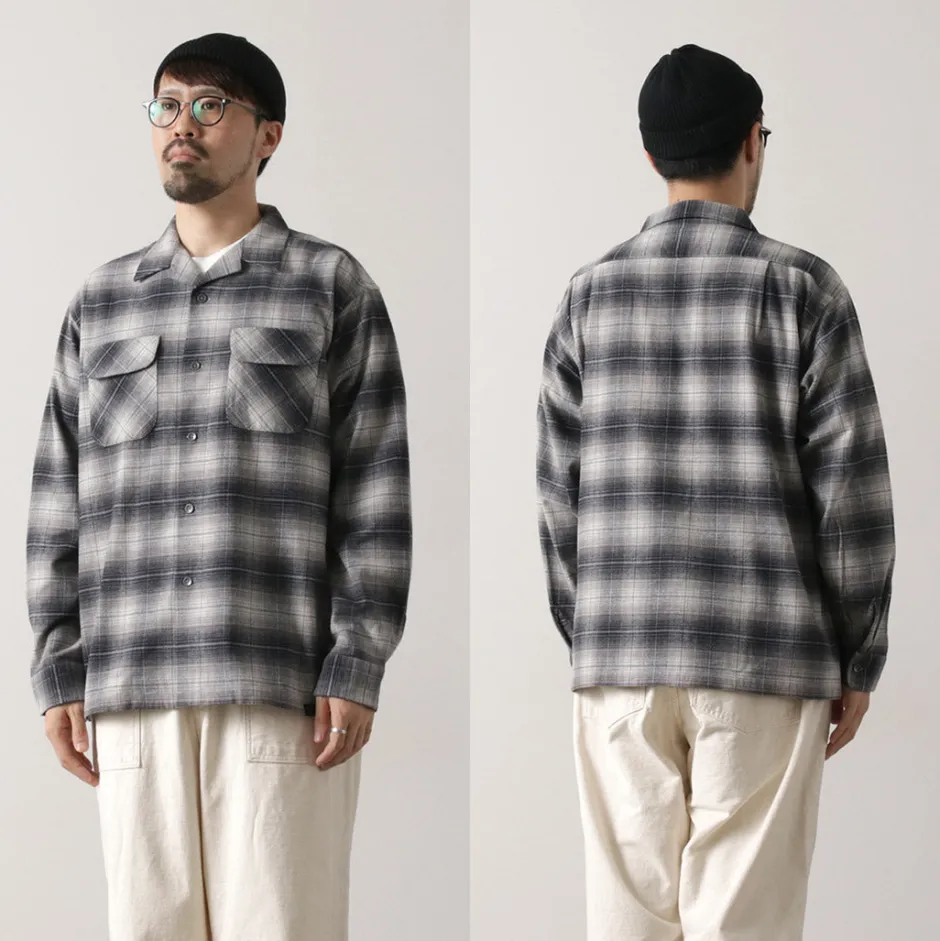 Shirts^PENDLETON / Open Collar Shirt