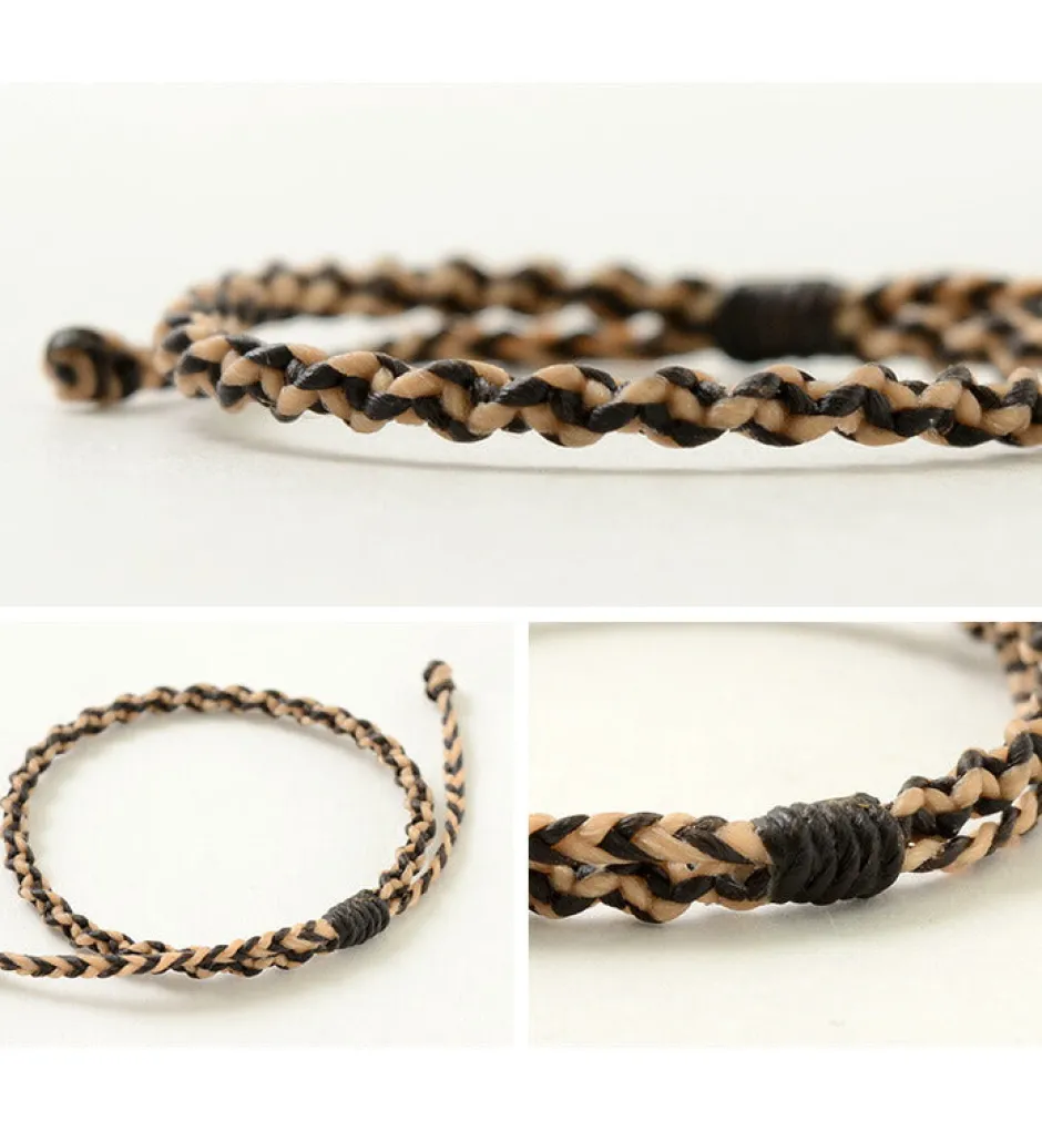 Anklets^PHADUA / Bracelet Wax cord 2-tone