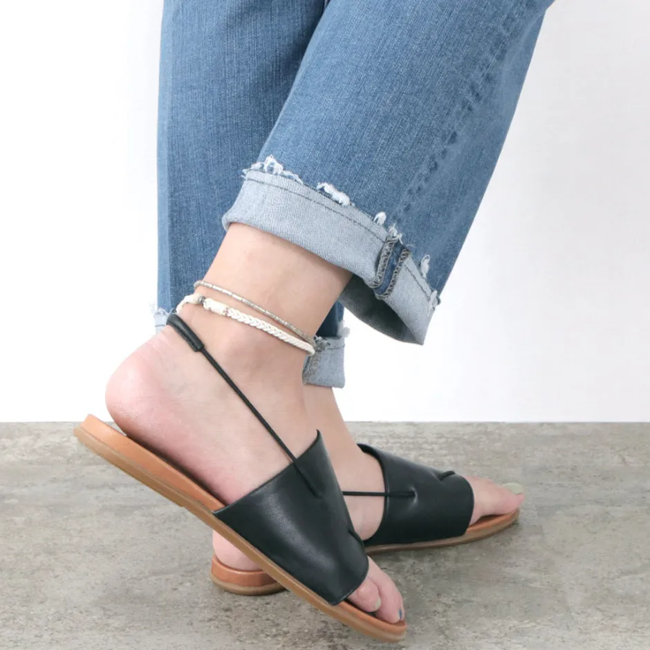 Anklets^PHADUA / Braided 1.5mm Leather Anklet