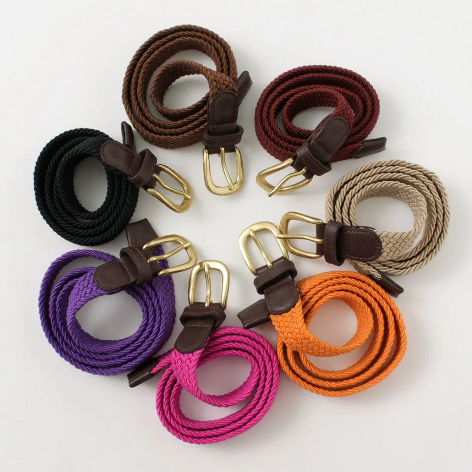 Belts^PHADUA / Elastic Narrow Mesh Belt