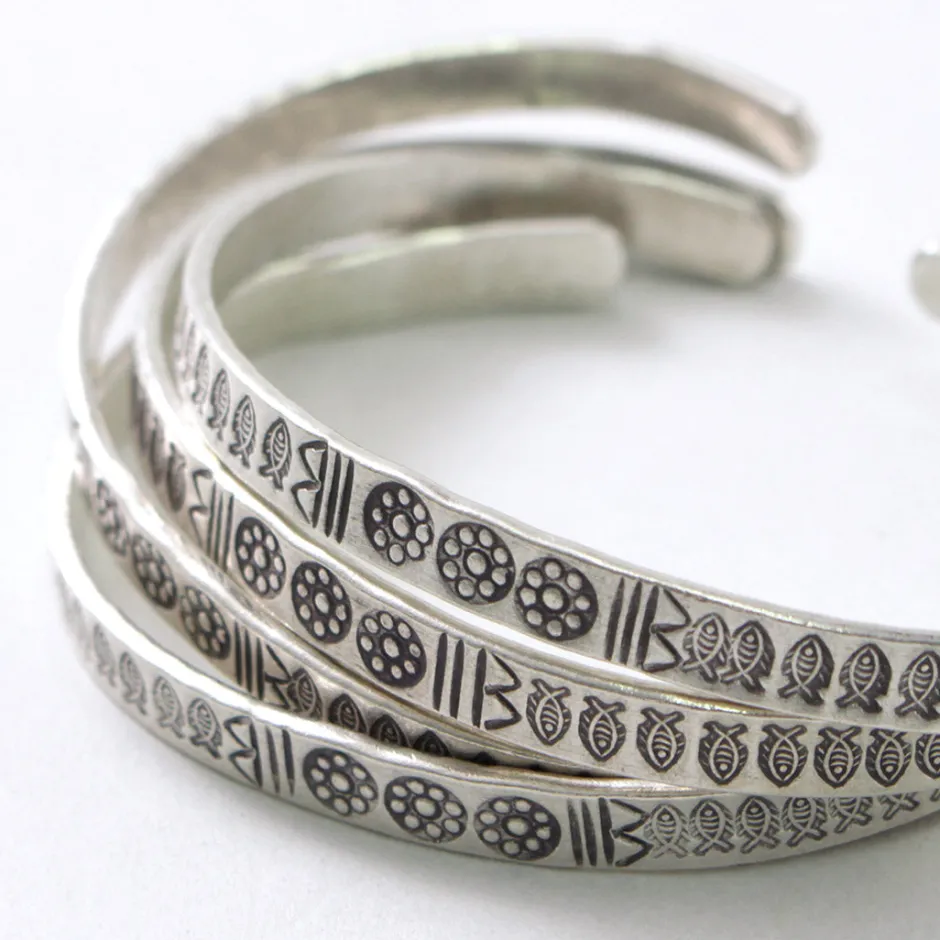 Anklets^PHADUA / Karen Silver Bangle brown