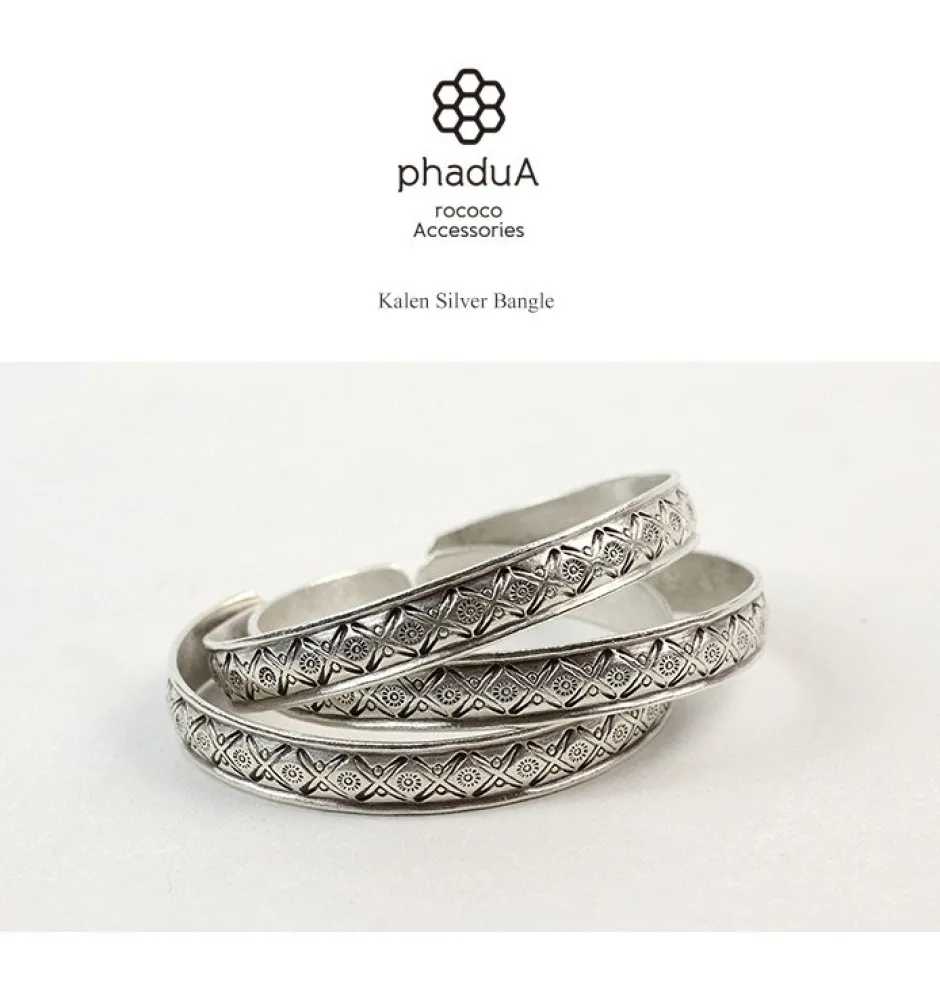 Anklets^PHADUA / Karen bangle silver