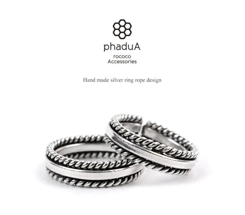 Anklets^PHADUA / Karen Ring Rope Design silver