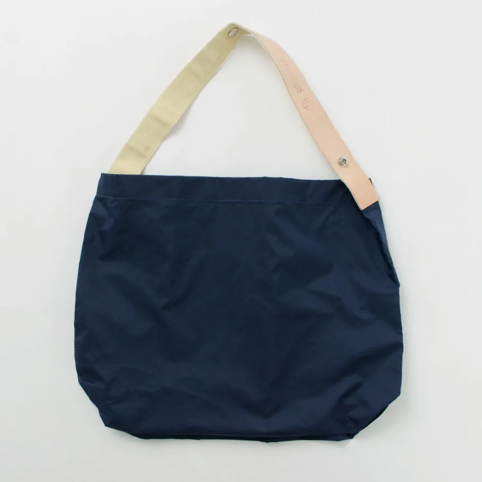 Tote Bags^PHADUA / Ripstop Nylon Leather Sack/Shoulder Bag