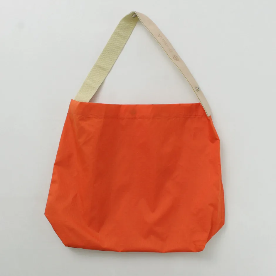 Tote Bags^PHADUA / Ripstop Nylon Leather Sack/Shoulder Bag