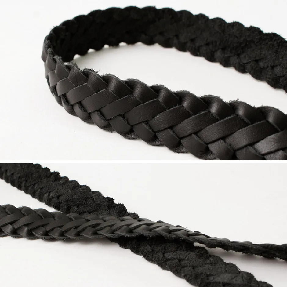 Belts^PHADUA / Sizeless Braid Leather Belt