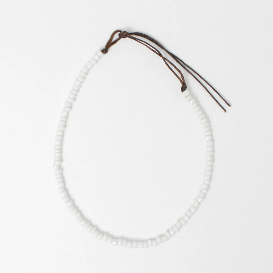 Anklets^PHADUA / Solid glass bead anklet