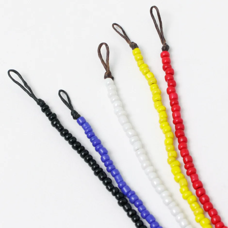 Anklets^PHADUA / Solid glass bead anklet