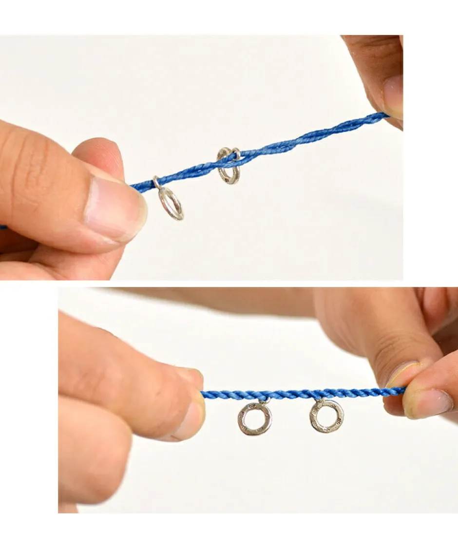 Anklets^PHADUA / Wax Cord Silver Necklace