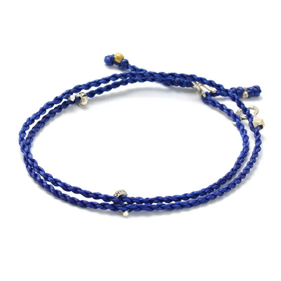 Anklets^PHADUA / Wax Cord Silver Necklace