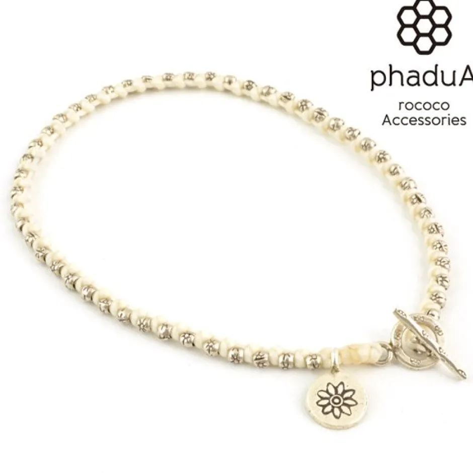 Anklets^PHADUA / Wax cord silver series anklet