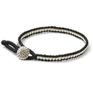 Anklets^PHADUA / Wax cord single strand concho anklet