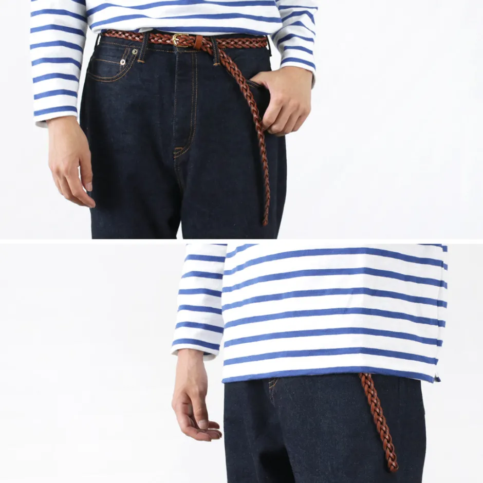 Belts^PITTI PELLE / Mesh Leather Belt 15mm width