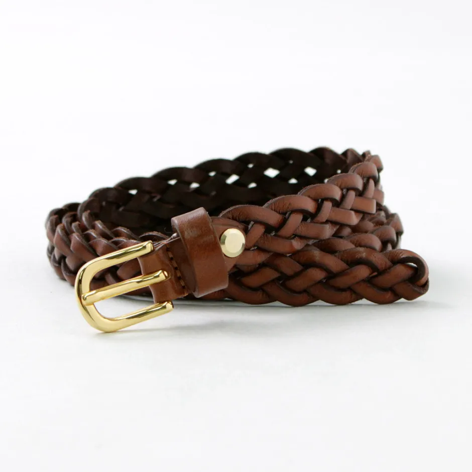 Belts^PITTI PELLE / Mesh Leather Belt 15mm width