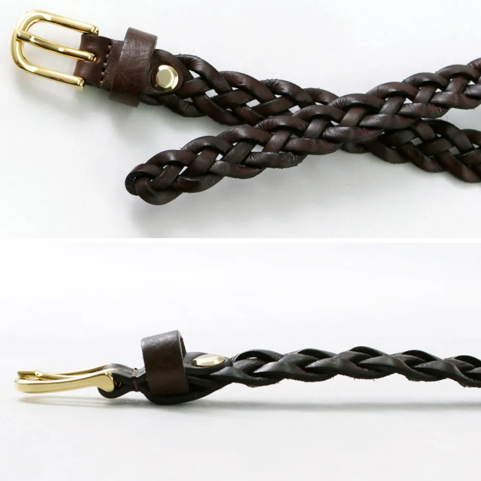 Belts^PITTI PELLE / Mesh Leather Belt 15mm width