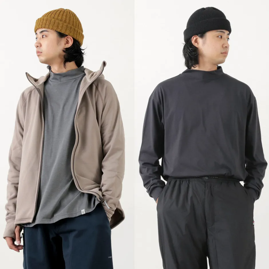 T-Shirts^RAG / 37.5 Technology Comfortable Mock Neck T-Shirt