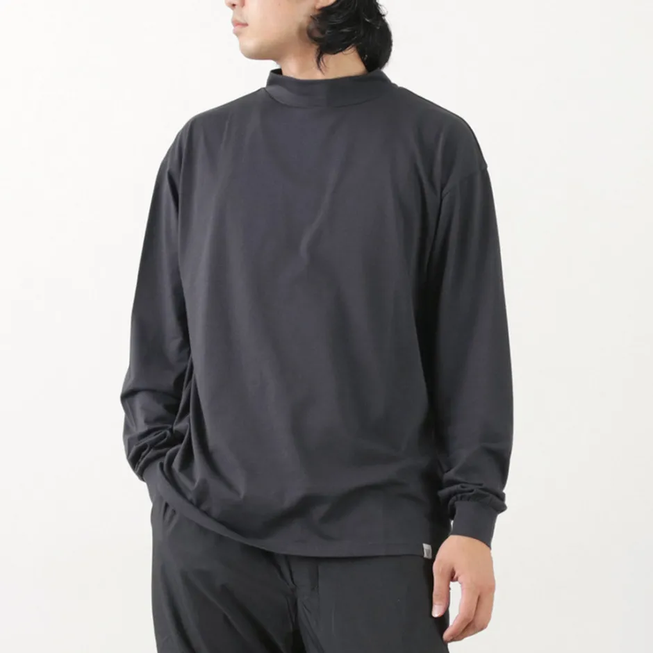 T-Shirts^RAG / 37.5 Technology Comfortable Mock Neck T-Shirt