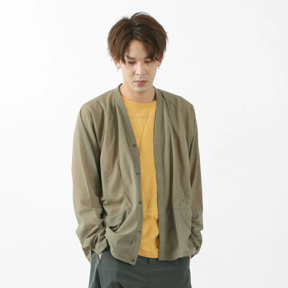 Cardigans^RAG / PRIMEFLEX Mesh Cardigan
