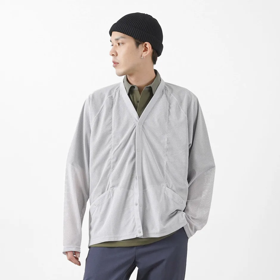 Cardigans^RAG / PRIMEFLEX Mesh Cardigan