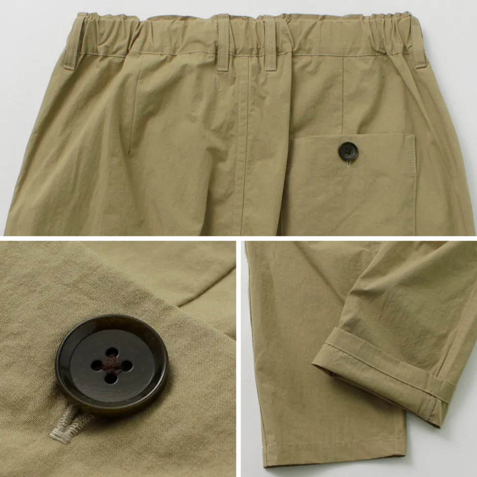 Trousers^RE MADE IN TOKYO JAPAN / Cotton Nylon Easy Slacks