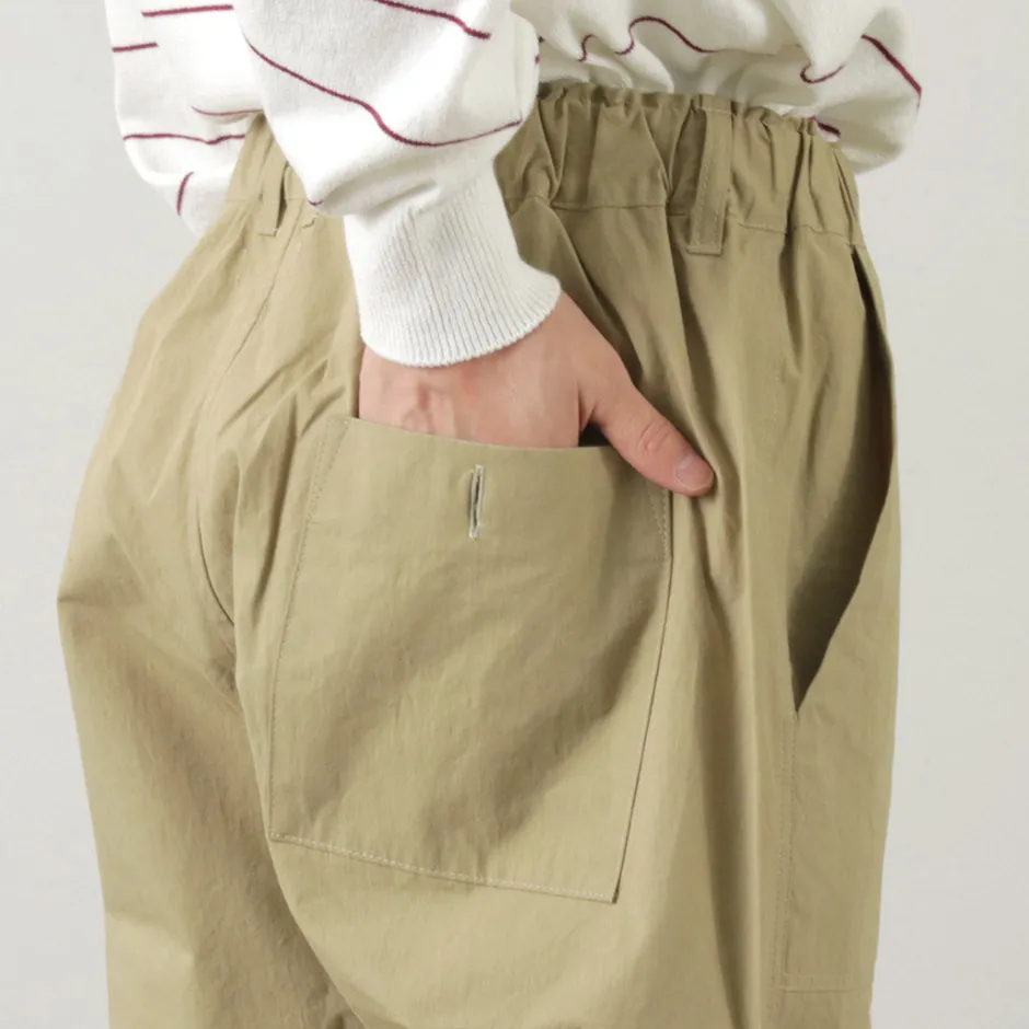 Trousers^RE MADE IN TOKYO JAPAN / Cotton Nylon Easy Slacks