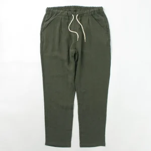Trousers^RE MADE IN TOKYO JAPAN / French Linen Tucked Pants