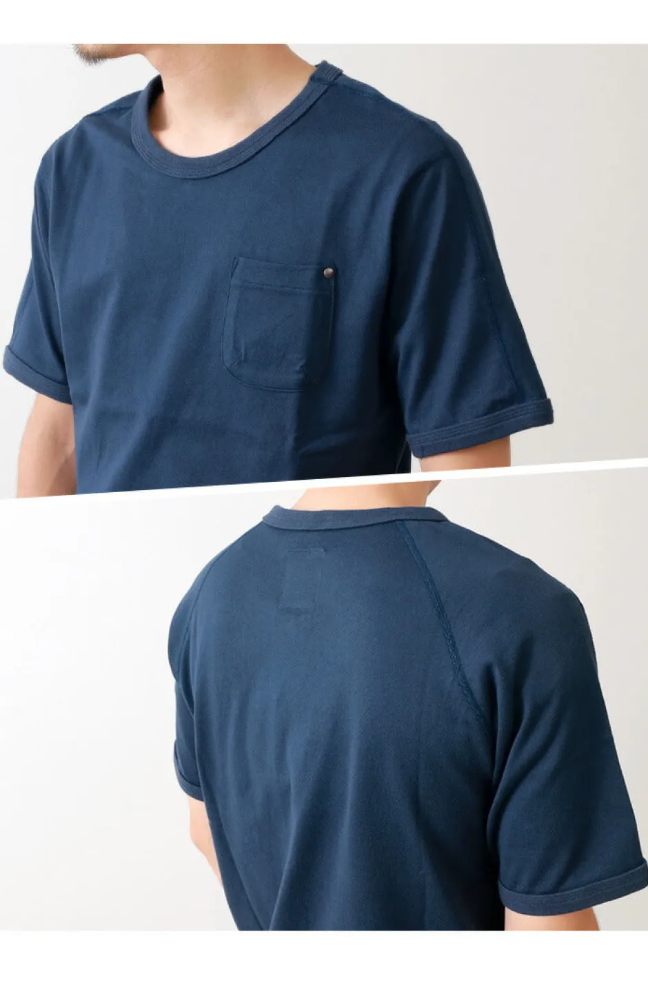 T-Shirts^RE MADE IN TOKYO JAPAN / Split Raglan Pocket T-Shirt