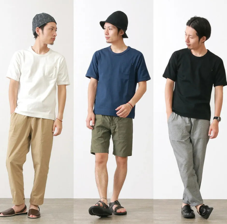 T-Shirts^RE MADE IN TOKYO JAPAN / Split Raglan Pocket T-Shirt